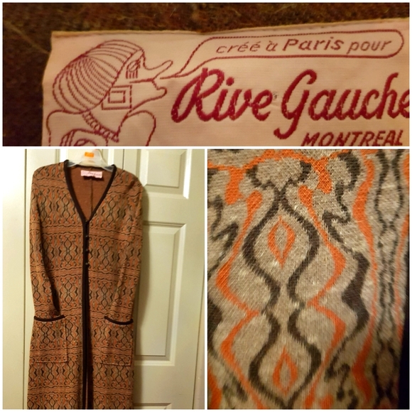 VINTAGE Cardigan / Coat M - Picture 3 of 10
